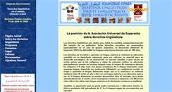 Desktop Screenshot of es.linguistic-rights.org