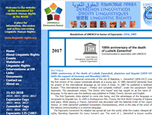 Tablet Screenshot of en.linguistic-rights.org